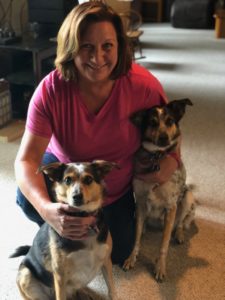 West End Pet Watcher and Her Two Dogs